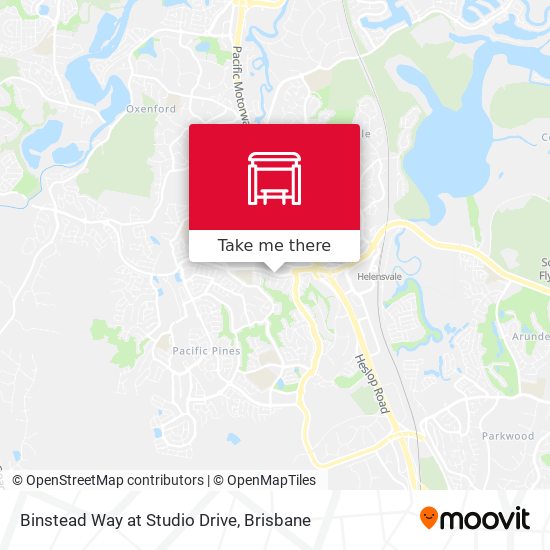Binstead Way at Studio Drive map