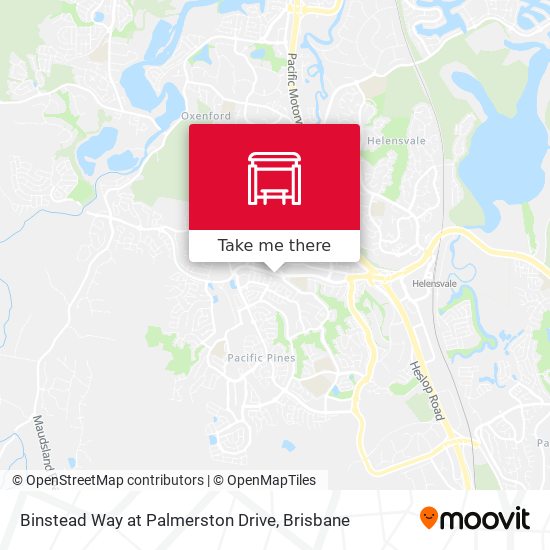 Binstead Way at Palmerston Drive map