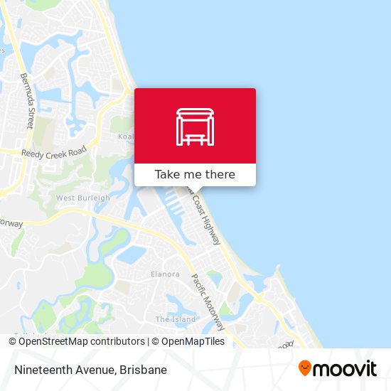 Nineteenth Avenue map