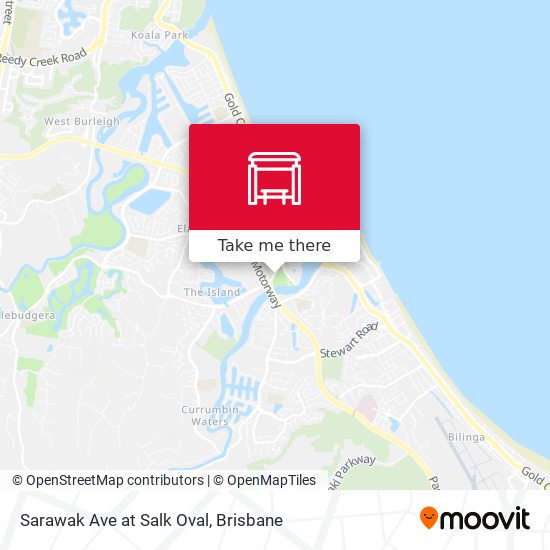 Sarawak Ave at Salk Oval map