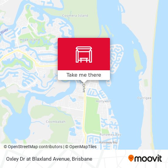 Oxley Dr at Blaxland Avenue map