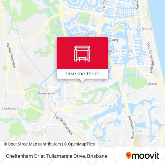 Cheltenham Dr at Tullamarine Drive map