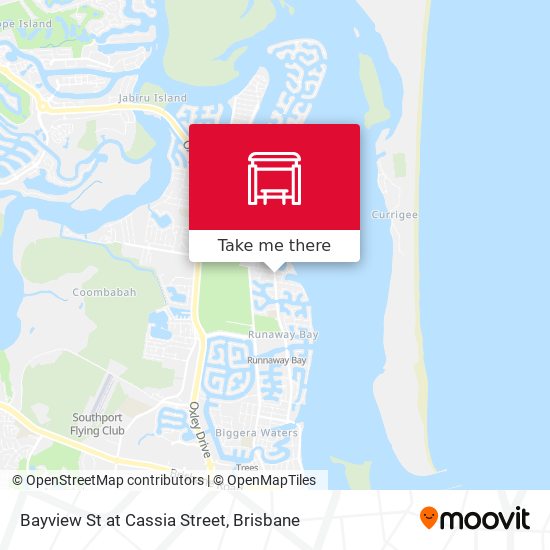 Bayview St at Cassia Street map