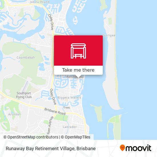 Runaway Bay Retirement Village map