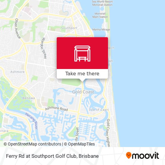 Ferry Rd at Southport Golf Club map