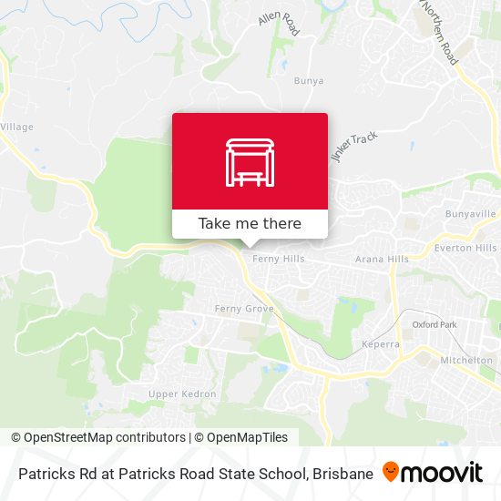 Patricks Rd at Patricks Road State School map