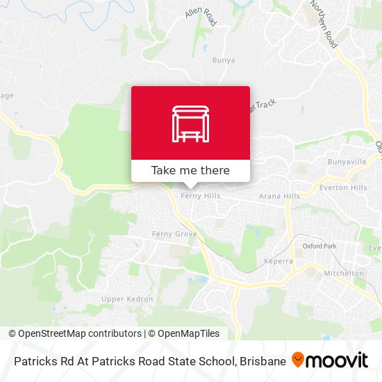Patricks Rd At Patricks Road State School map