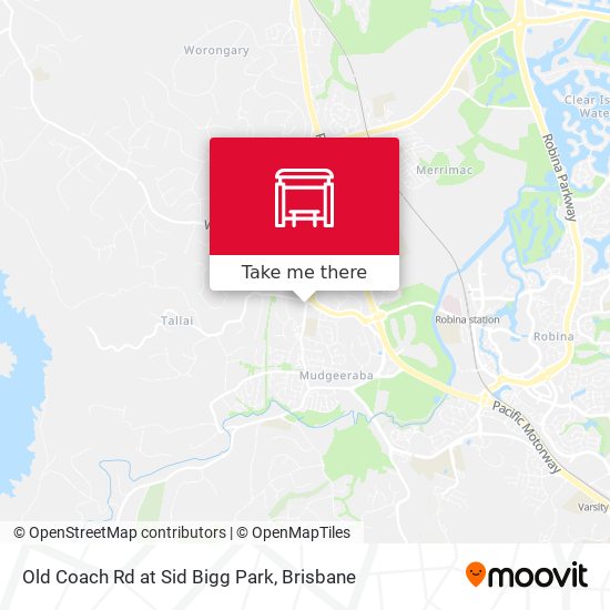 Old Coach Rd at Sid Bigg Park map