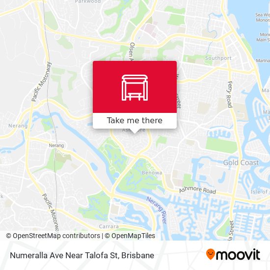 Numeralla Ave Near Talofa St map