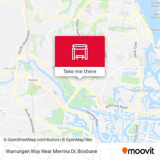 Warrungen Way Near Merrina Dr map