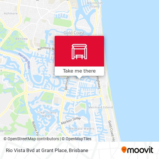 Rio Vista Bvd at Grant Place map