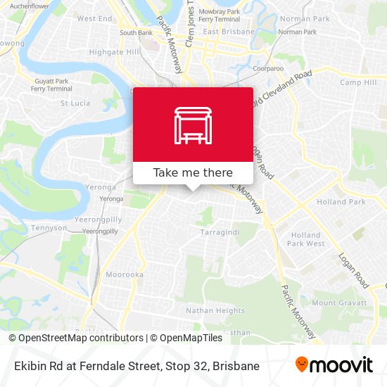 Ekibin Rd at Ferndale Street, Stop 32 map