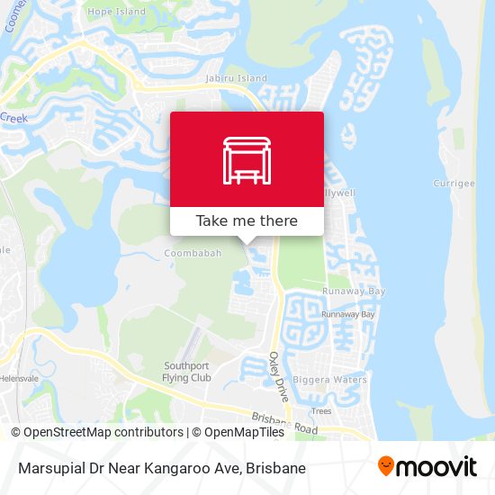 Marsupial Dr Near Kangaroo Ave map