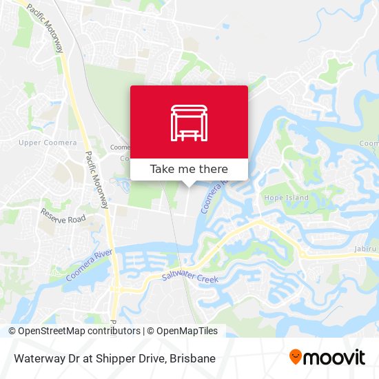 Waterway Dr at Shipper Drive map