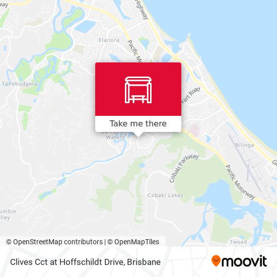 Clives Cct at Hoffschildt Drive map