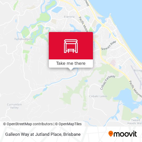 Galleon Way at Jutland Place map