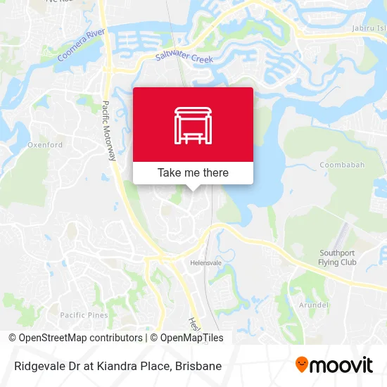 Mapa Ridgevale Dr at Kiandra Place