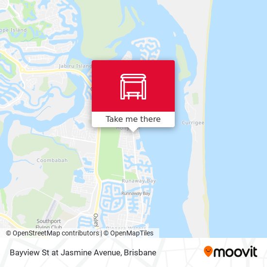 Bayview St at Jasmine Avenue map