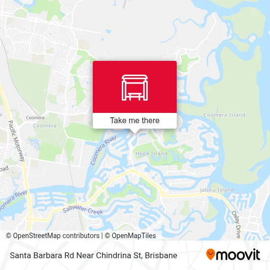 Mapa Santa Barbara Rd Near Chindrina St