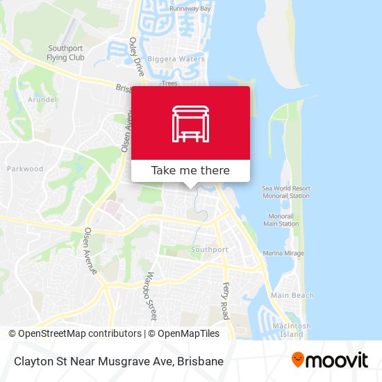 Clayton St Near Musgrave Ave map