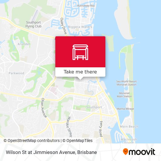 Wilson St at Jimmieson Avenue map