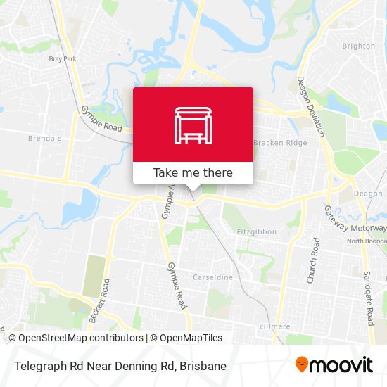 Telegraph Rd Near Denning Rd map