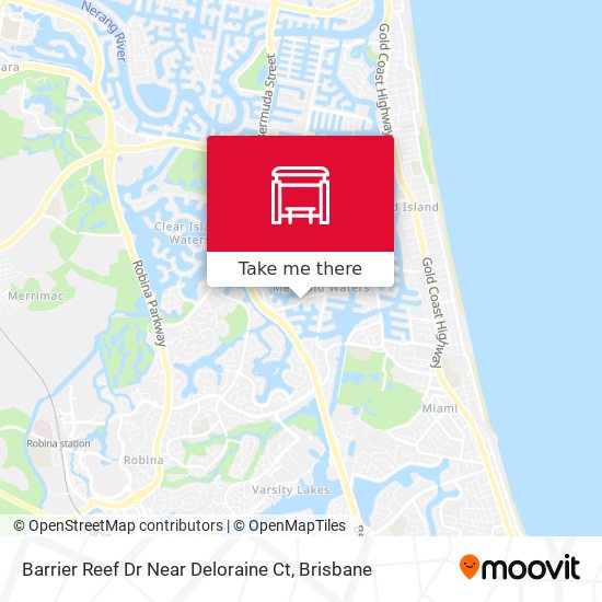 Barrier Reef Dr Near Deloraine Ct map