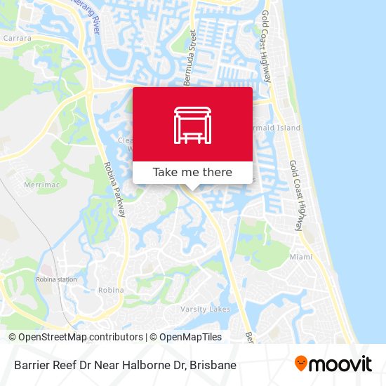 Barrier Reef Dr Near Halborne Dr map