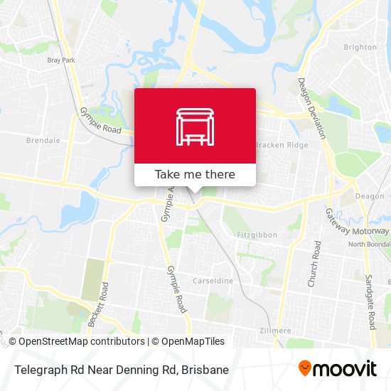 Telegraph Rd Near Denning Rd map