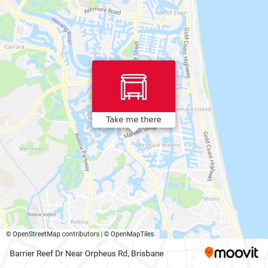 Barrier Reef Dr Near Orpheus Rd map