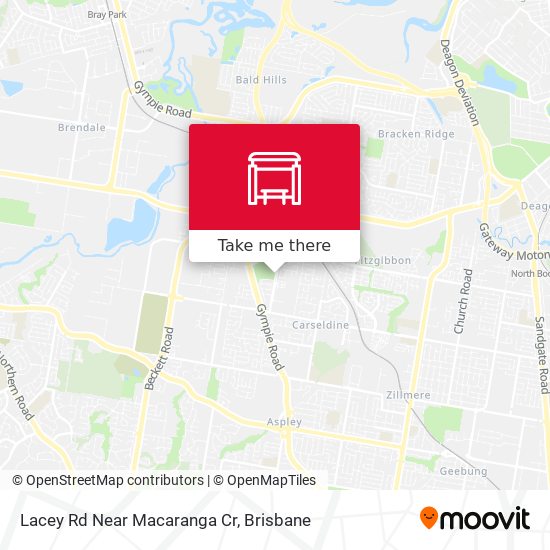 Lacey Rd Near Macaranga Cr map