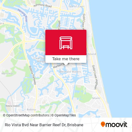 Rio Vista Bvd Near Barrier Reef Dr map