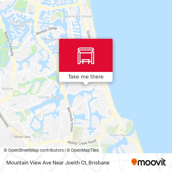 Mountain View Ave Near Joeith Ct map