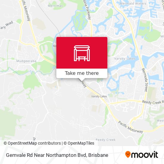 Gemvale Rd Near Northampton Bvd map