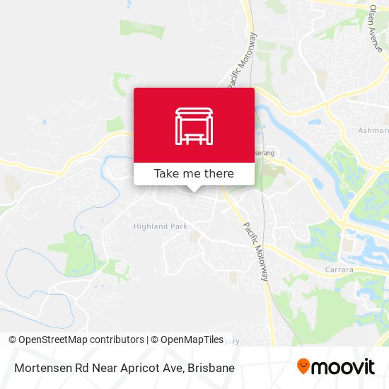 Mortensen Rd Near Apricot Ave map