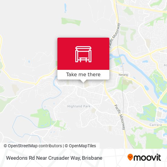 Weedons Rd Near Crusader Way map