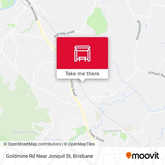 Goldmine Rd Near Jonquil St map