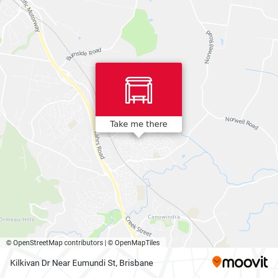 Kilkivan Dr Near Eumundi St map