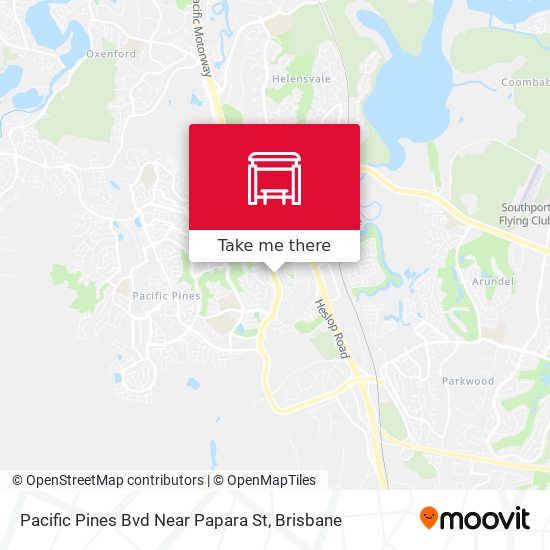 Pacific Pines Bvd Near Papara St map