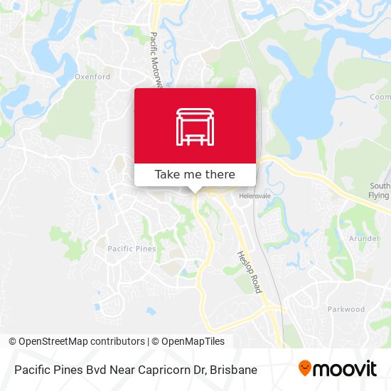Pacific Pines Bvd Near Capricorn Dr map