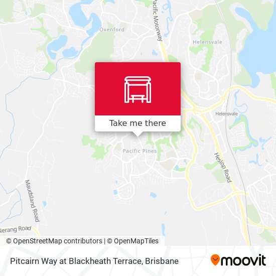 Pitcairn Way at Blackheath Terrace map