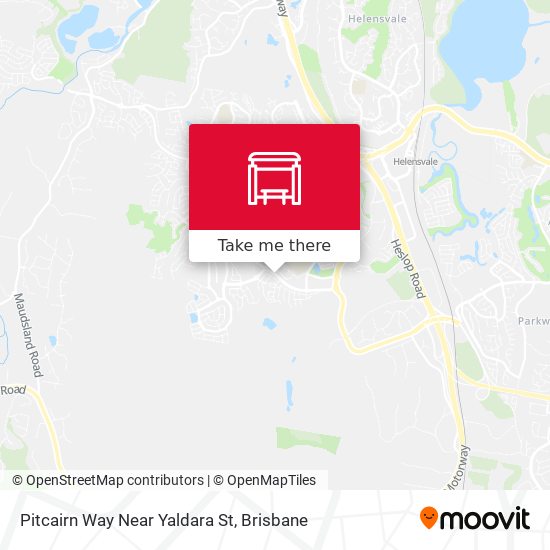 Pitcairn Way Near Yaldara St map