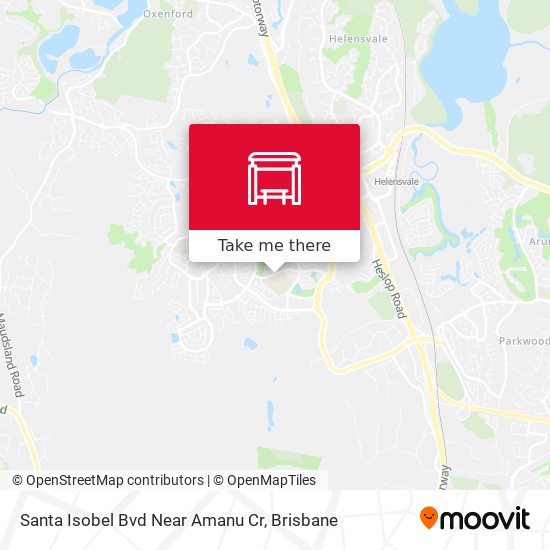 Santa Isobel Bvd Near Amanu Cr map