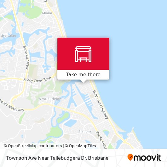 Townson Ave Near Tallebudgera Dr map