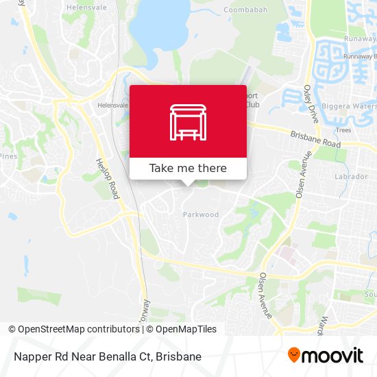Napper Rd Near Benalla Ct map