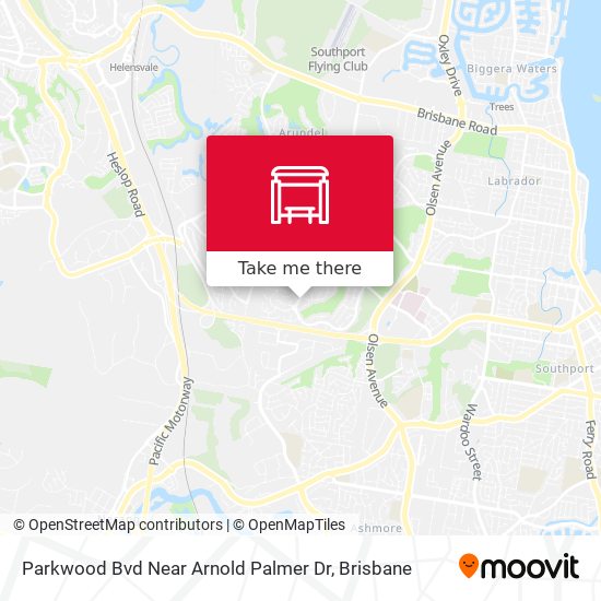 Parkwood Bvd Near Arnold Palmer Dr map