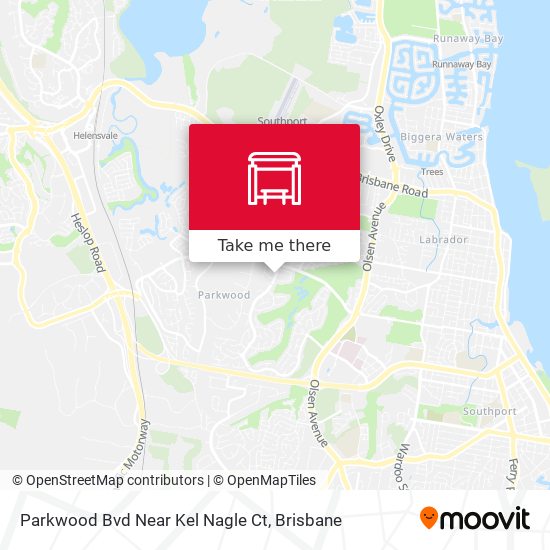 Parkwood Bvd Near Kel Nagle Ct map