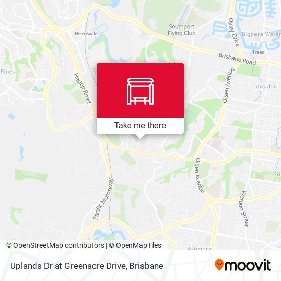 Uplands Dr at Greenacre Drive map