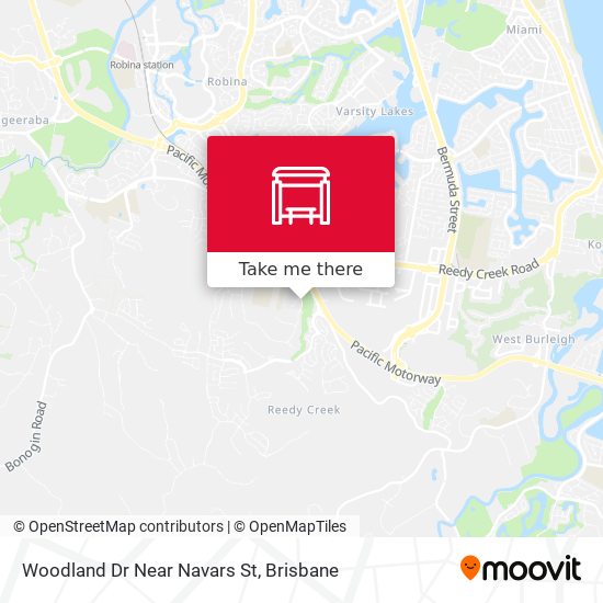 Woodland Dr Near Navars St map