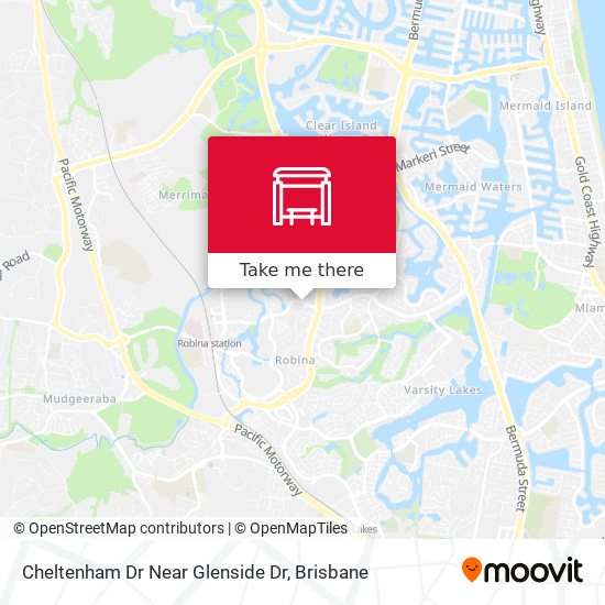 Cheltenham Dr Near Glenside Dr map